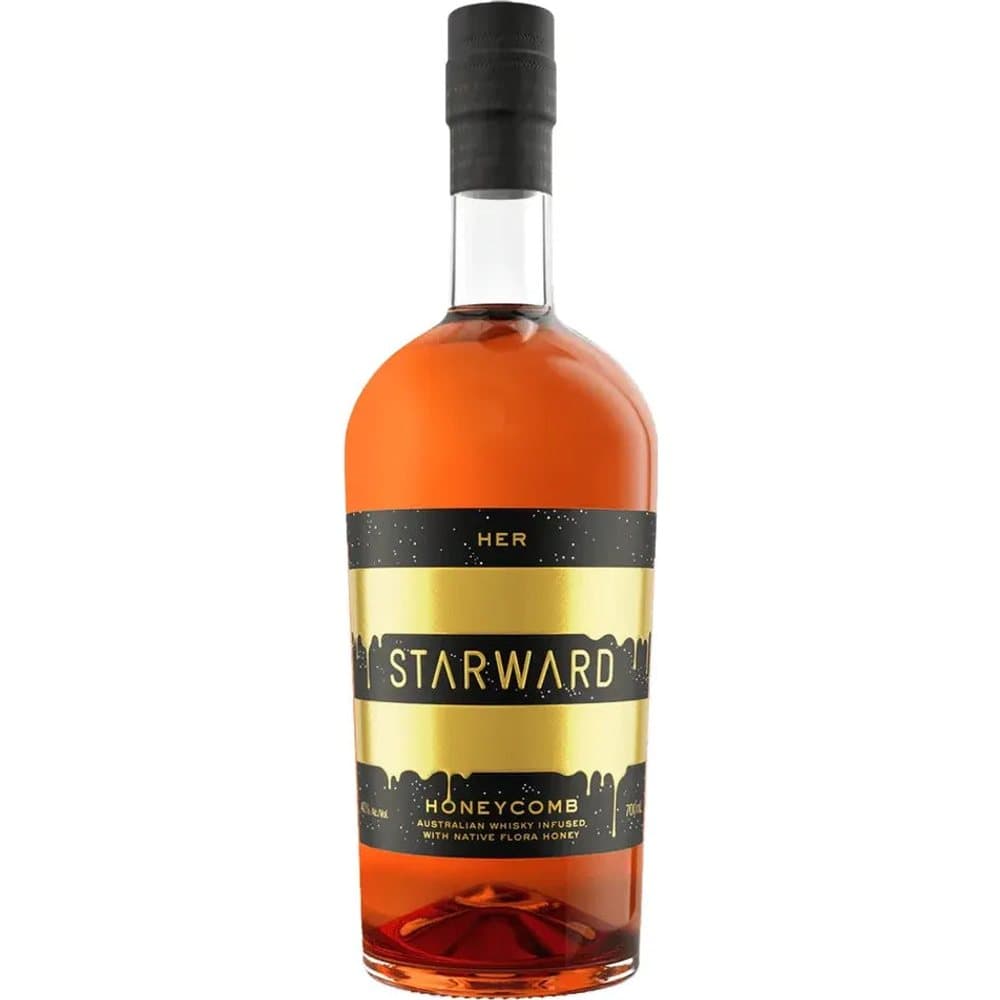 Starward Honeycomb 700ml Australian Whisky bottle - starward whisky