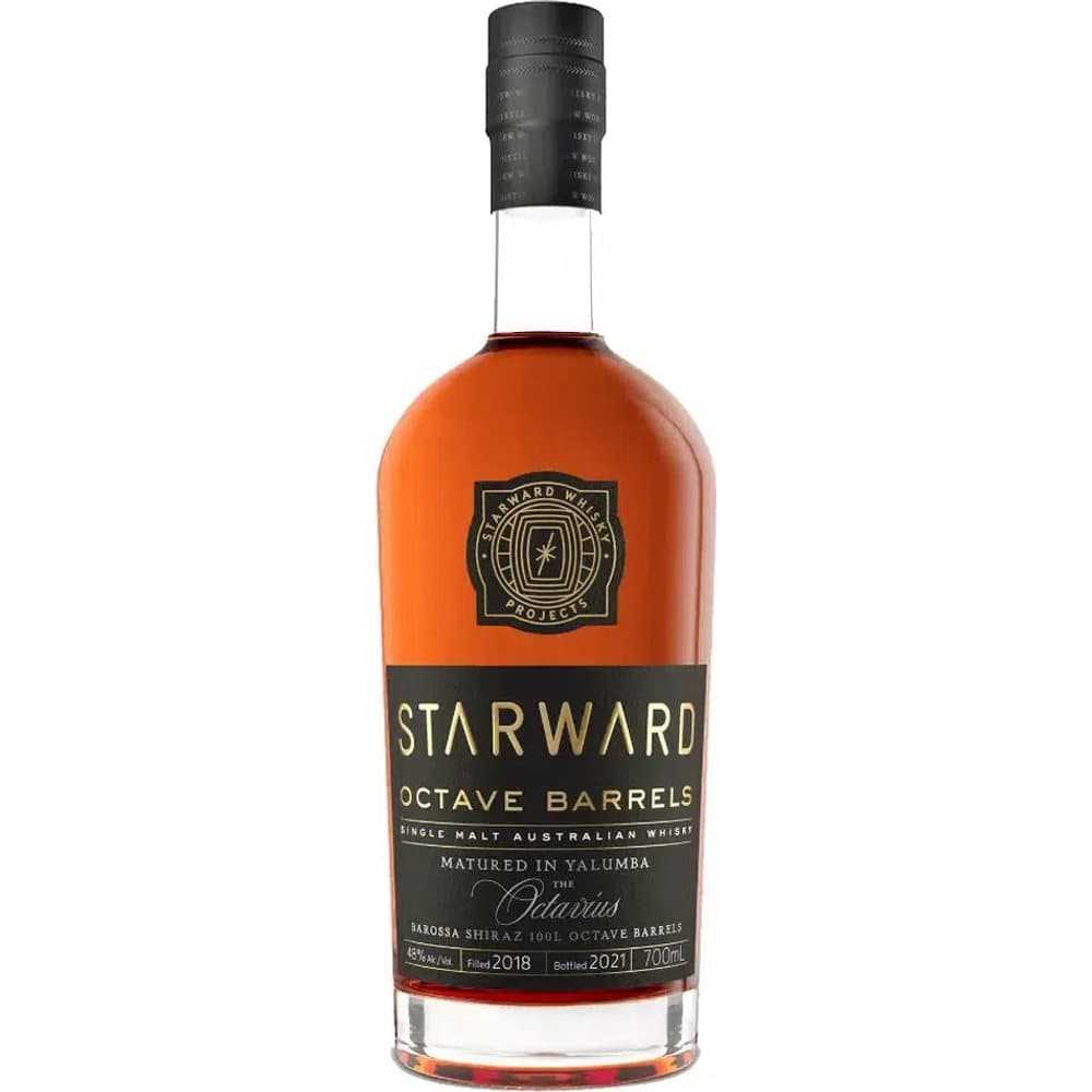 Starward Octave Barrels Whisky 700ml Australian Whisky bottle - starward whisky