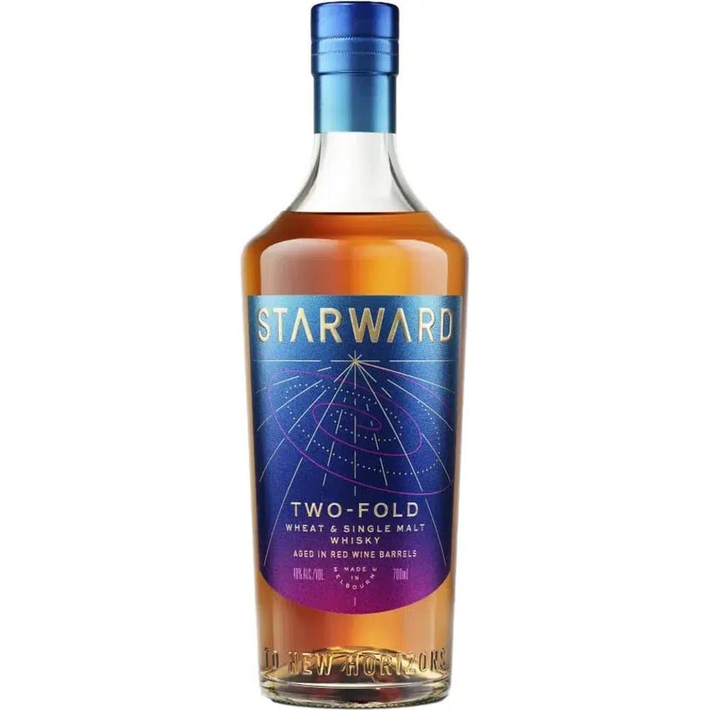 Starward Two Fold 700ml Australian Whisky bottle - starward whisky