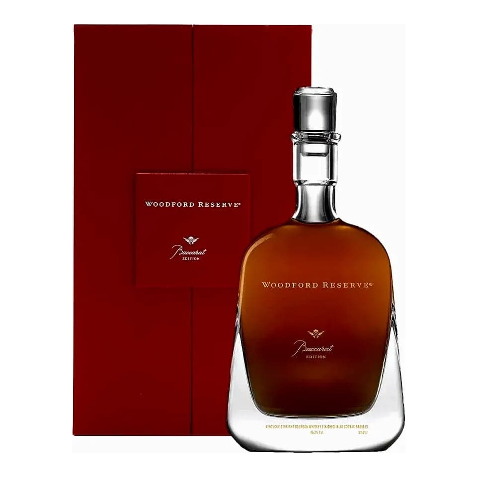 Woodford Reserve Baccarat Edition Kentucky Bourbon Whiskey 700ml American Whiskey bottle - woodford reserve bourbon