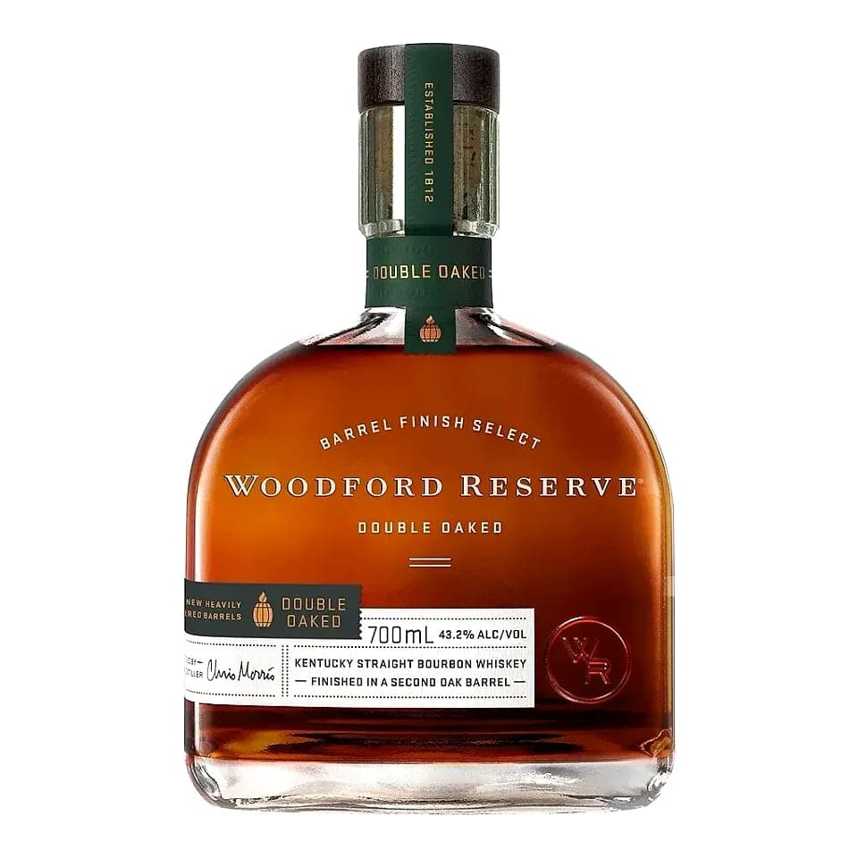 Woodford Reserve Double Oaked Kentucky Straight Bourbon Whiskey 700ml American Whiskey bottle - woodford reserve bourbon