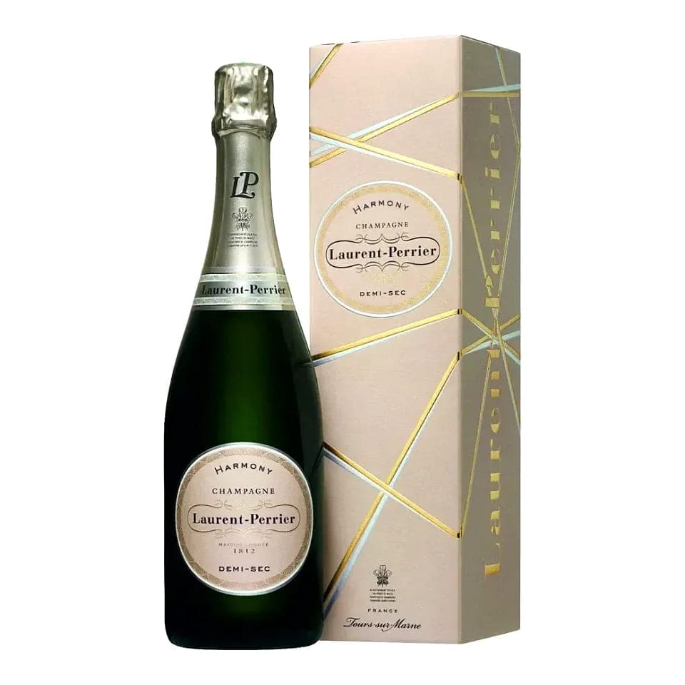Laurent-Perrier Harmony Demi-Sec Champagne 750ml Champagne bottle - laurent perrier