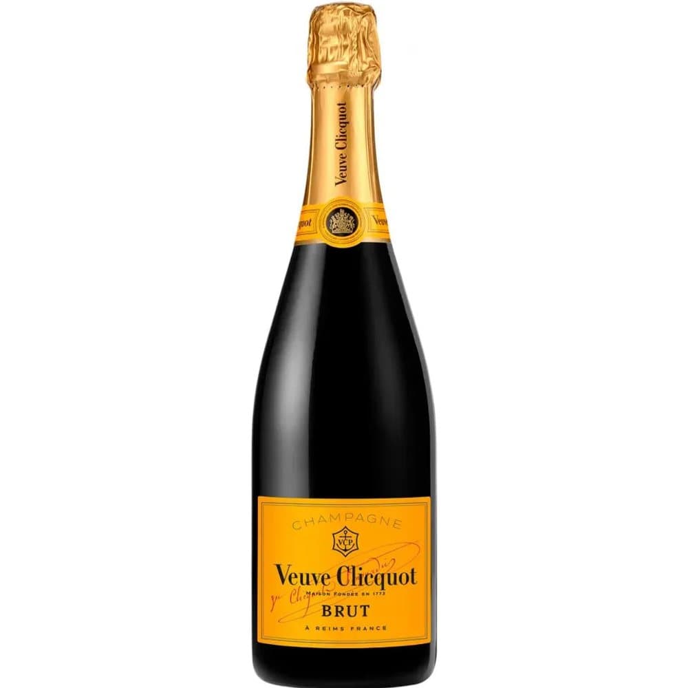 Veuve Clicquot Yellow Label NV Champagne 750ml Champagne bottle - veuve clicquot