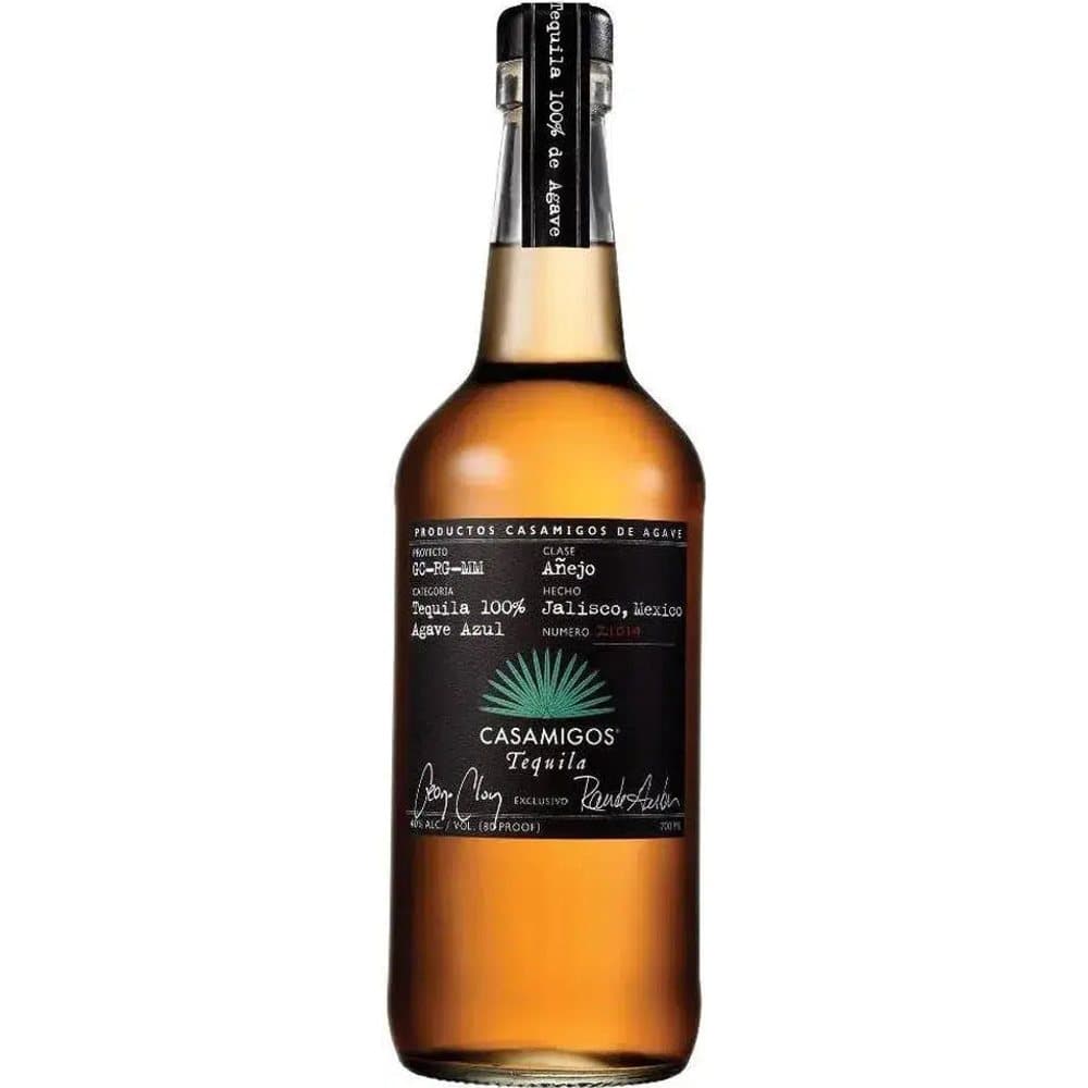 Casamigos Anejo Tequila 700ml Gold Tequila bottle - casamigos tequila