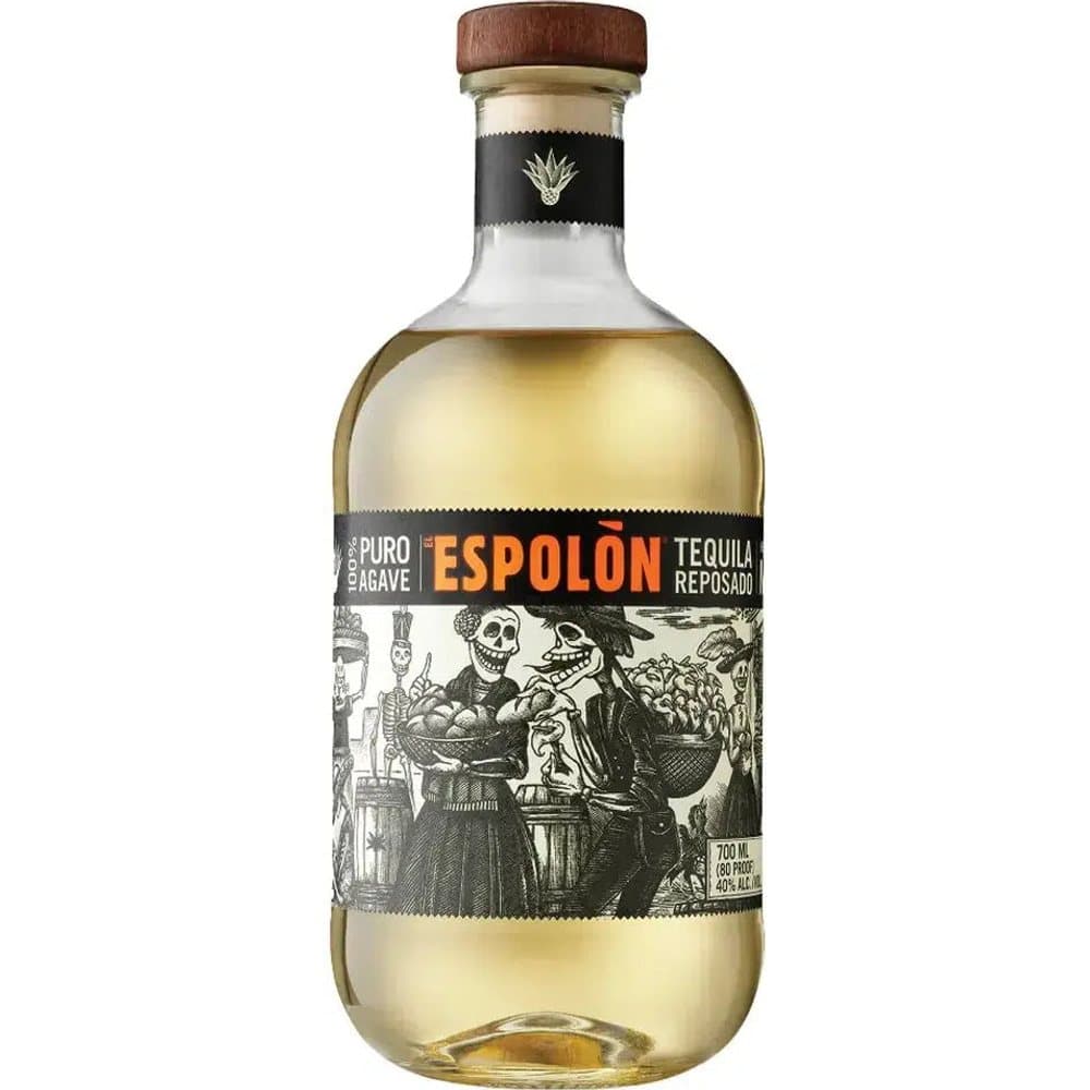 Espolòn Reposado 700ml Gold Tequila bottle - espolon tequila