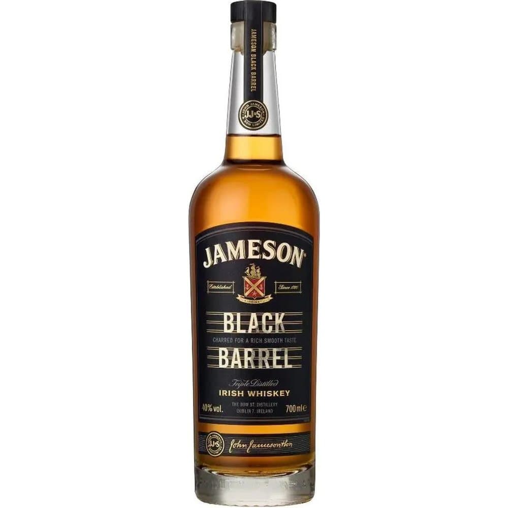 Jameson Black Barrel 700ml Irish Whiskey bottle - jameson whisky
