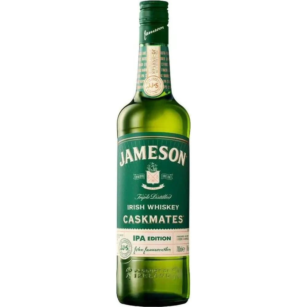 Jameson Caskmates IPA Edition 700ml Irish Whiskey bottle - jameson whisky