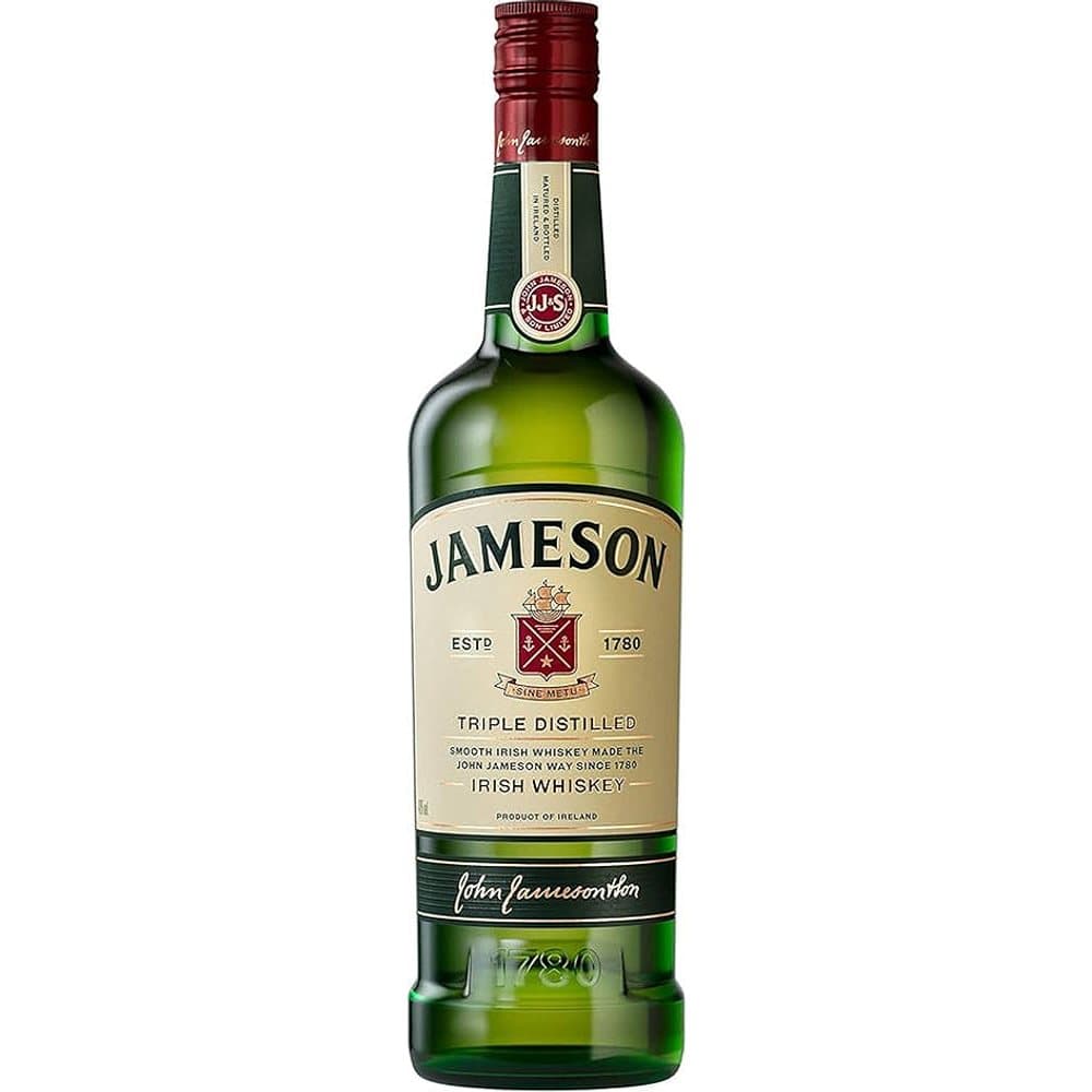 Jameson Irish Whiskey 700mL Irish Whiskey bottle - jameson whisky