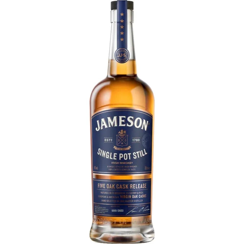 Jameson Single Pot Still Whiskey 700ml Irish Whiskey bottle - jameson whisky