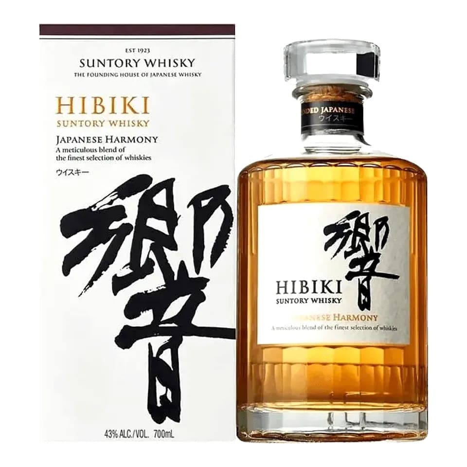 Hibiki Harmony Suntory Japanese Blended Whisky 700ml Japanese Whisky bottle - hibiki whiskey