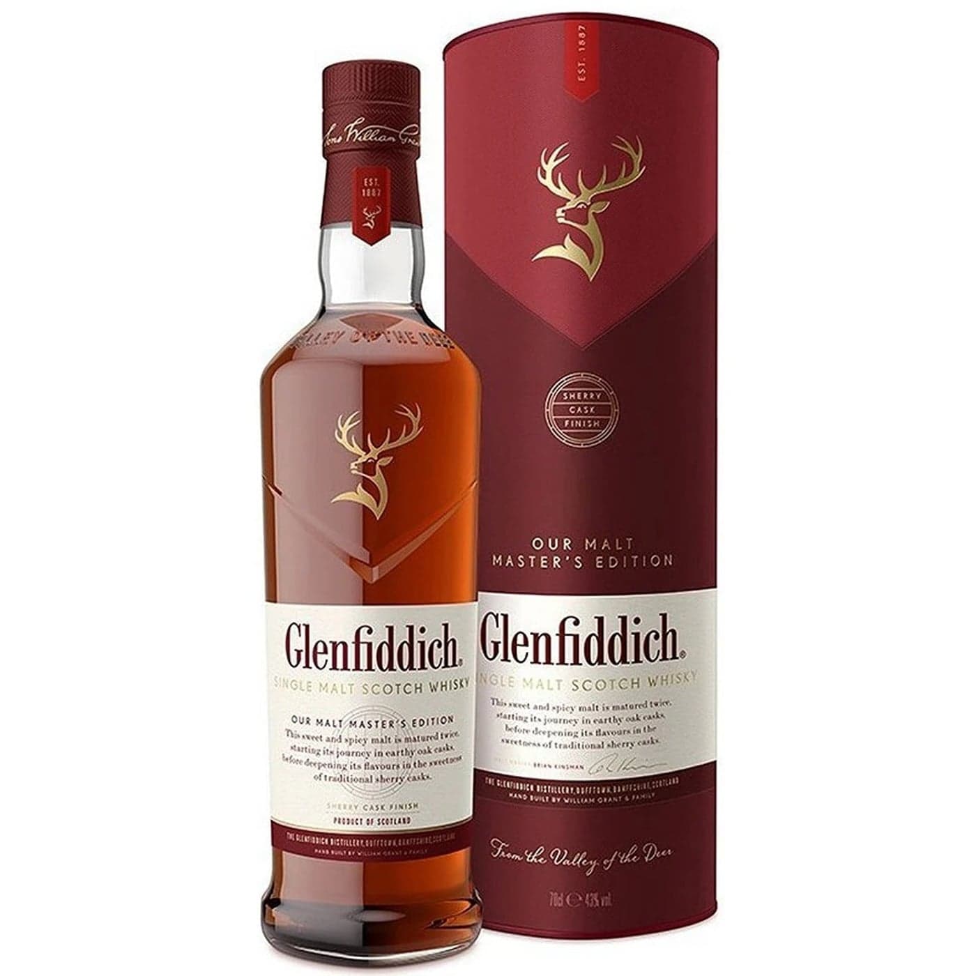 Glenfiddich Malt Masters Scotch Whisky 700ml Single Malt / Blended Scotch bottle - glenfiddich