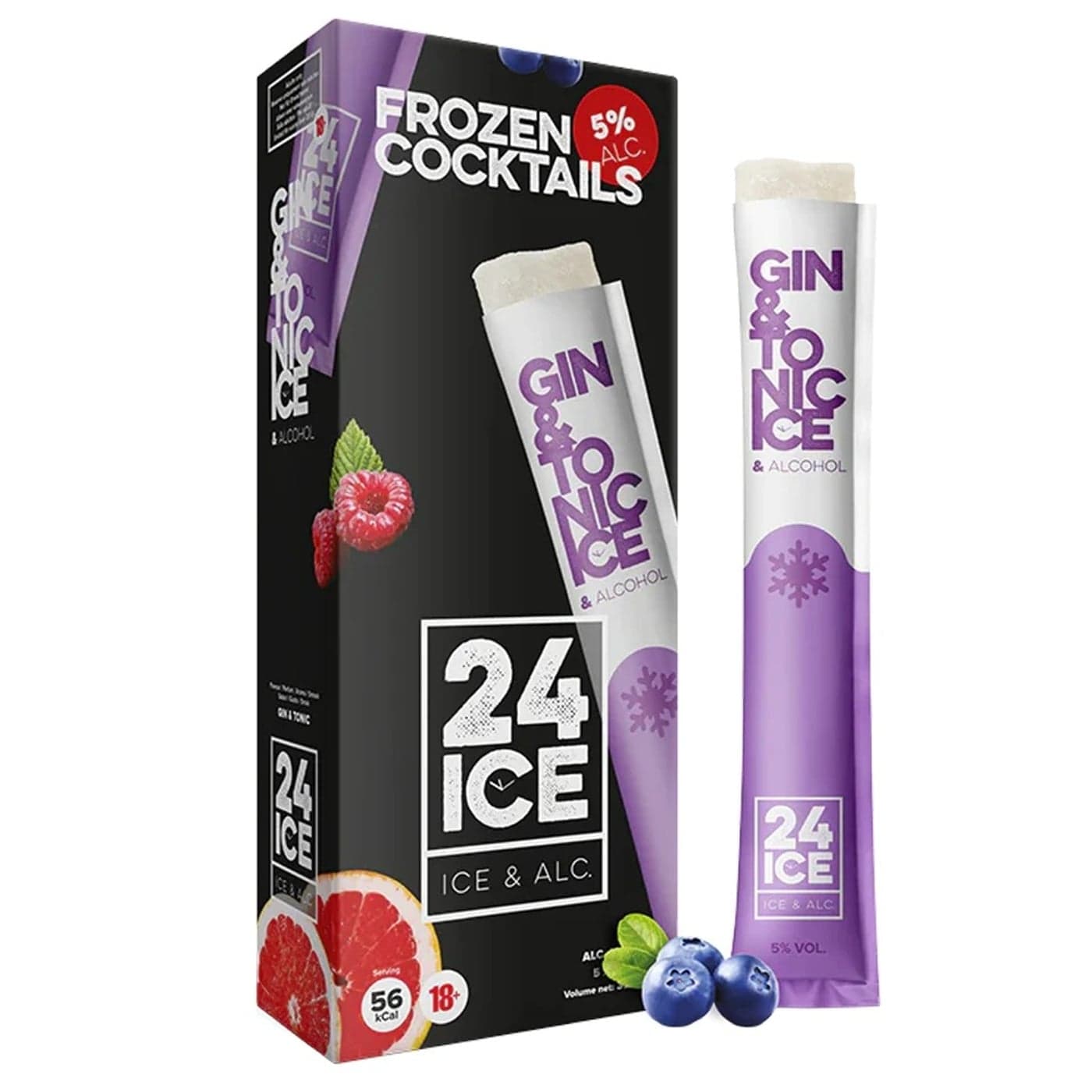24 Ice Gin Tonic 375ml (Case of 24) Ready-to-Drink Premix bottle - vodka premix cans