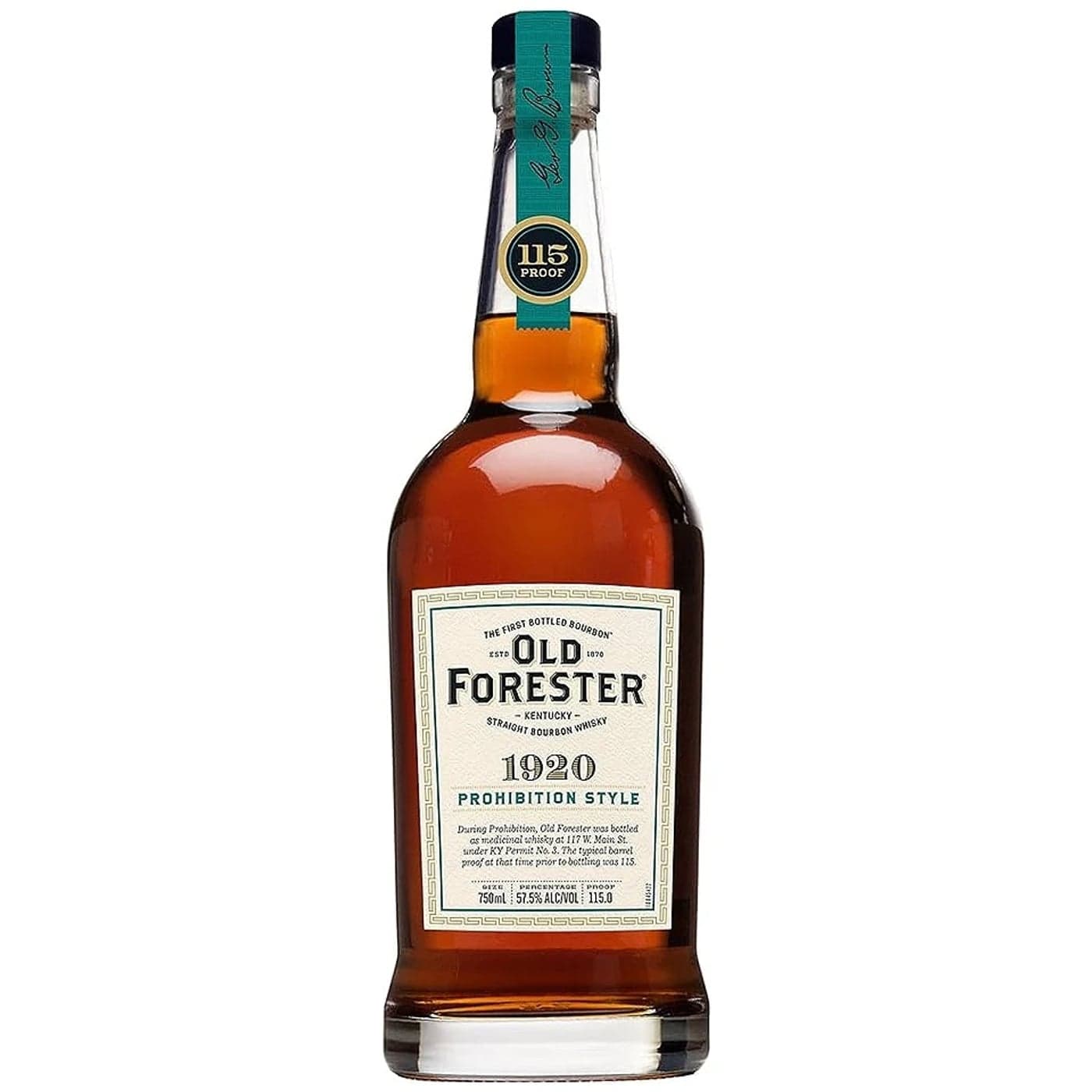 Old Forester 1920 Bourbon Whiskey 700ml Bourbon bottle - whisky gift pack