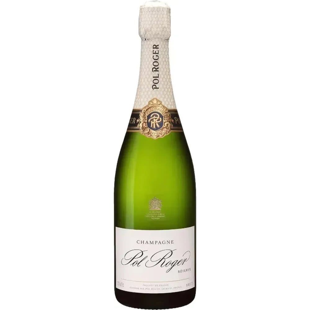 Pol Roger Brut Reserve NV 750ml Champagne bottle - pol roger