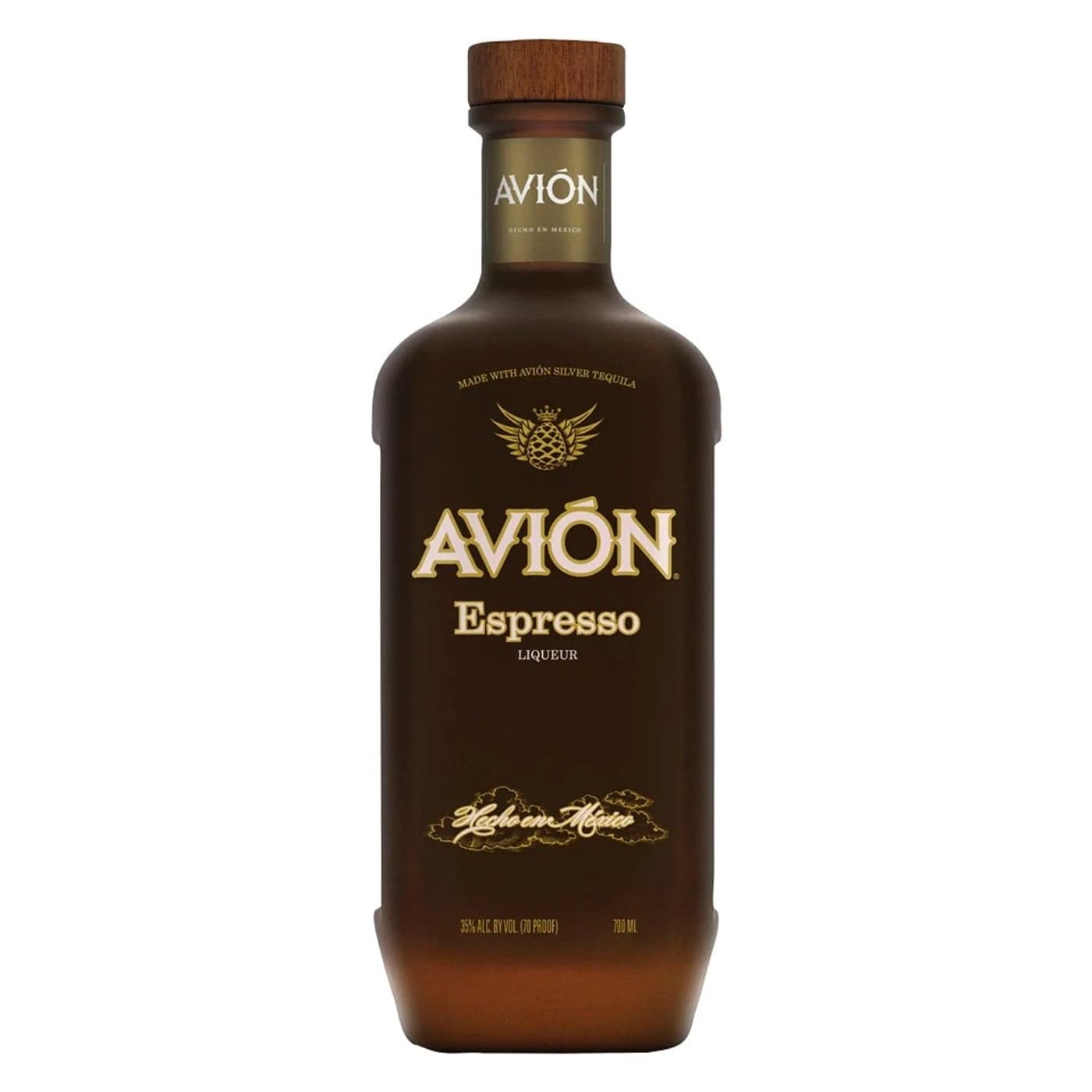 Avion Espresso Tequila 700ml Coffee Liqueur bottle - avion espresso tequila