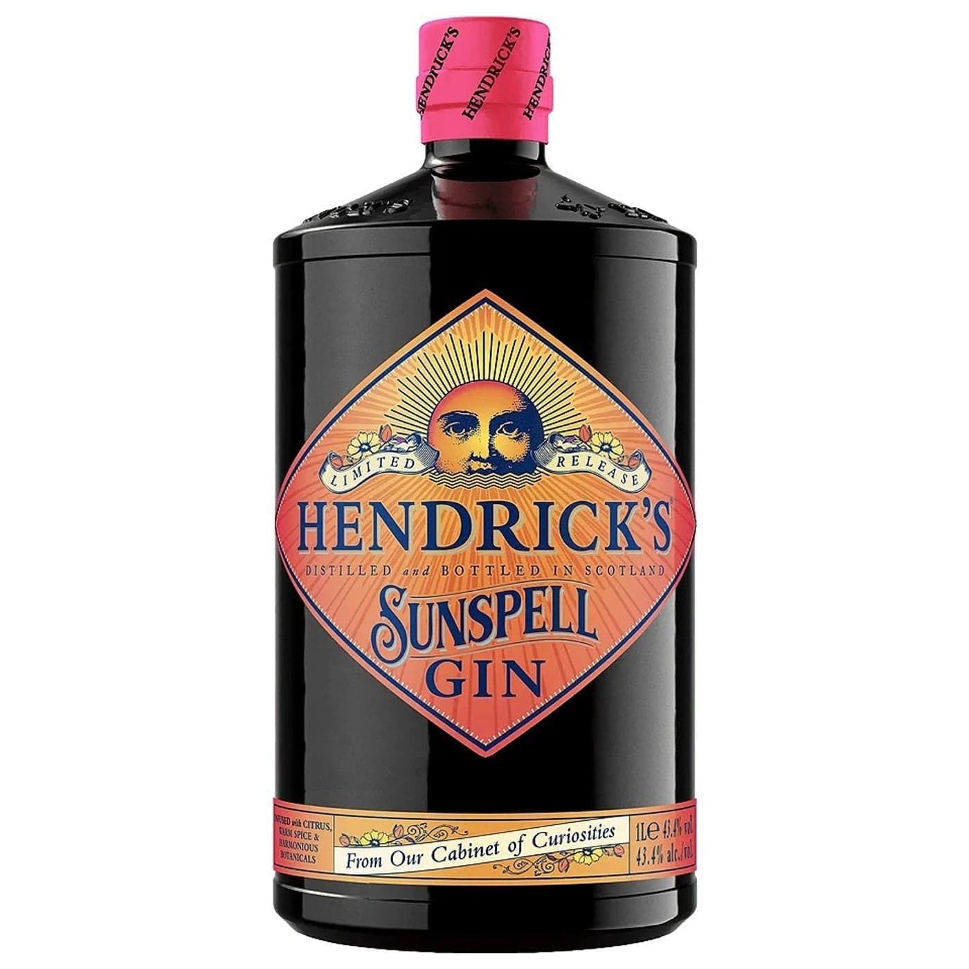 Hendricks Sunspell Gin 700ml London Dry / Contemporary bottle - gin gifts australia