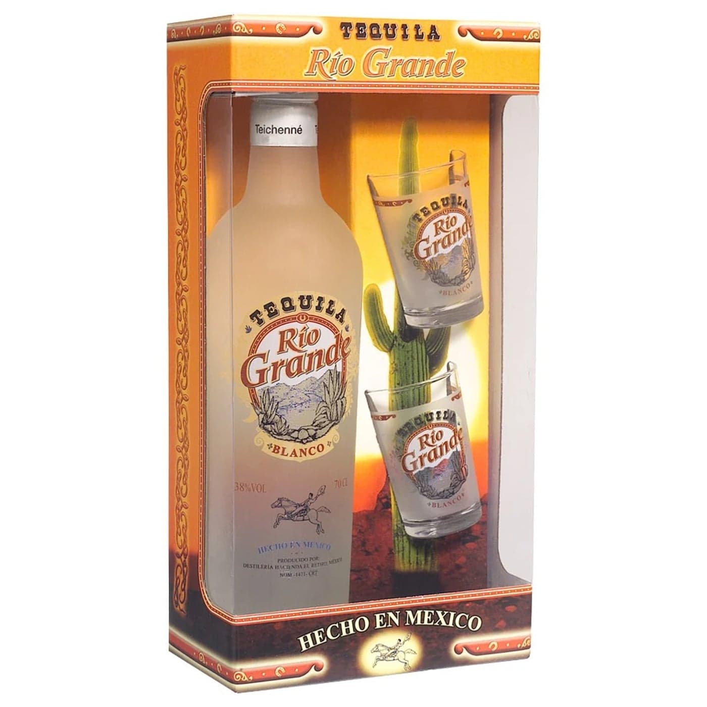 Rio Grande Tequila Gift Pack 700ml Reposado / Gold pack - buy tequila online