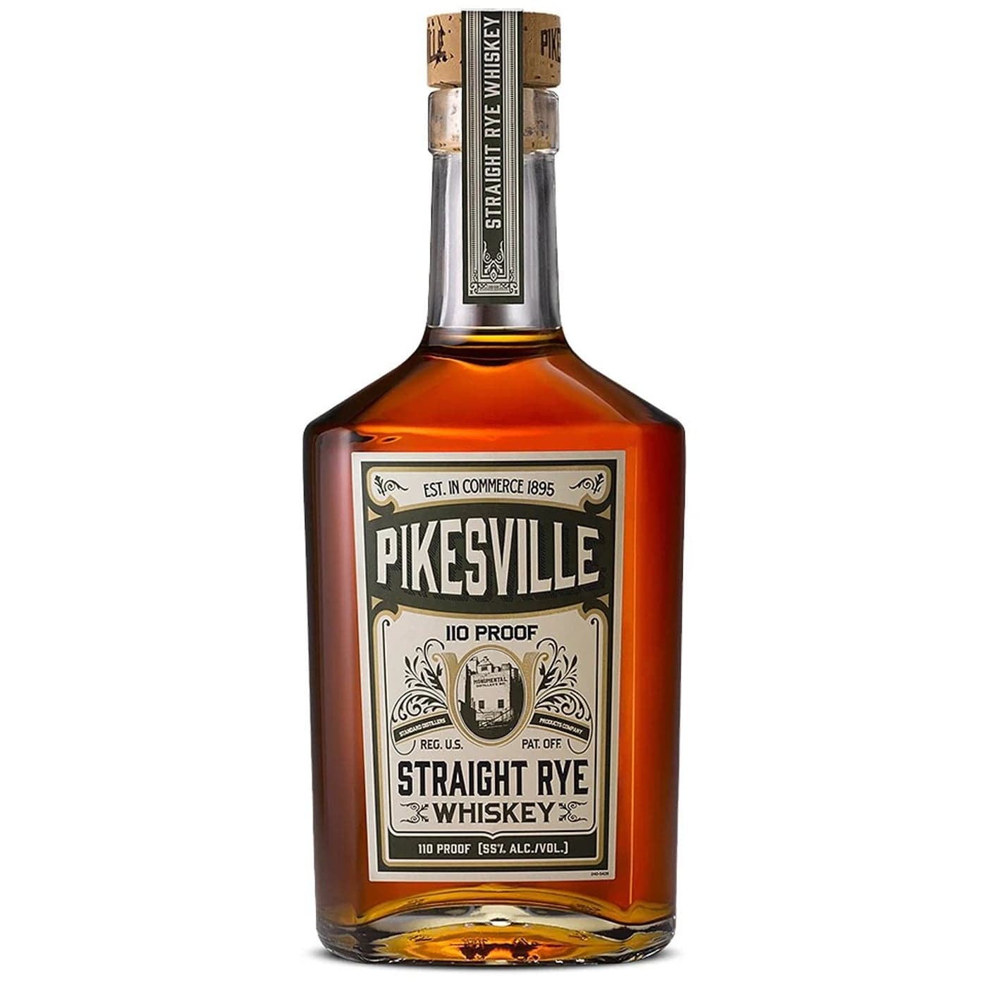 Pikesville Rye Whiskey 700ml Rye bottle - whisky gift pack