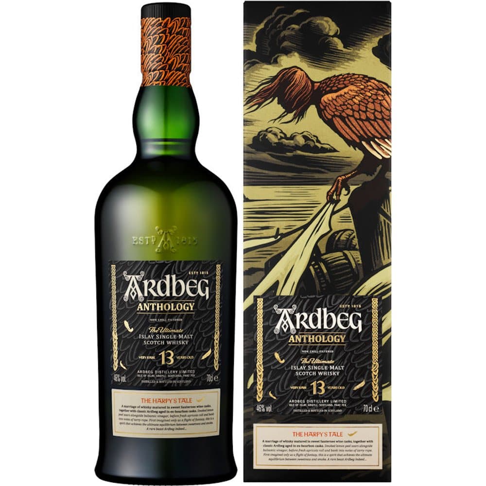 Ardbeg Anthology Collection Limited Edition Single Malt Scotch Whisky 3x 700ml Scotch Whisky bottle - ardbeg