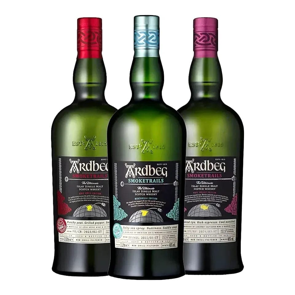 Ardbeg Smoketrails Manzanilla Limited Edition Single Malt Scotch Whisky 1L Scotch Whisky bottle - ardbeg