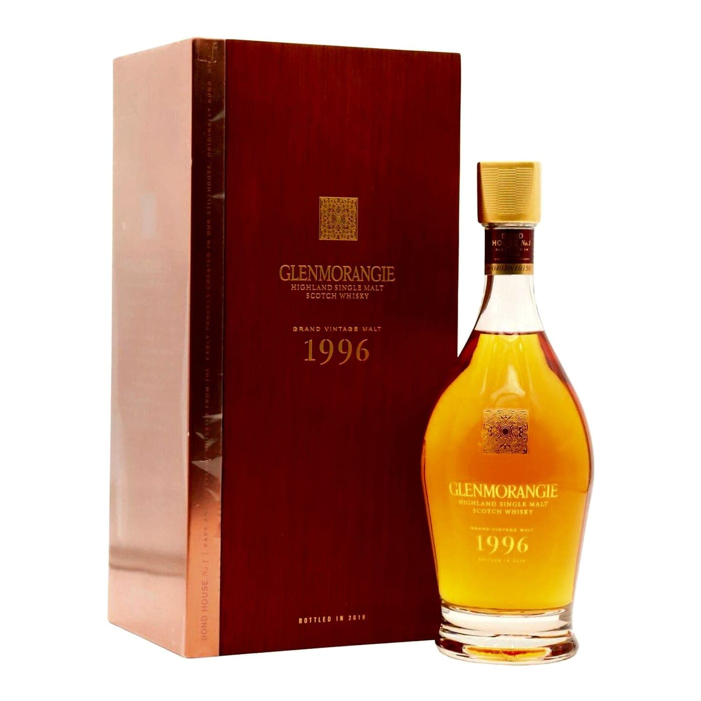 Glenmorangie 1996 Grand Vintage 23 Year Old Single Malt Scotch Whisky 700ml Scotch Whisky bottle - glenmorangie