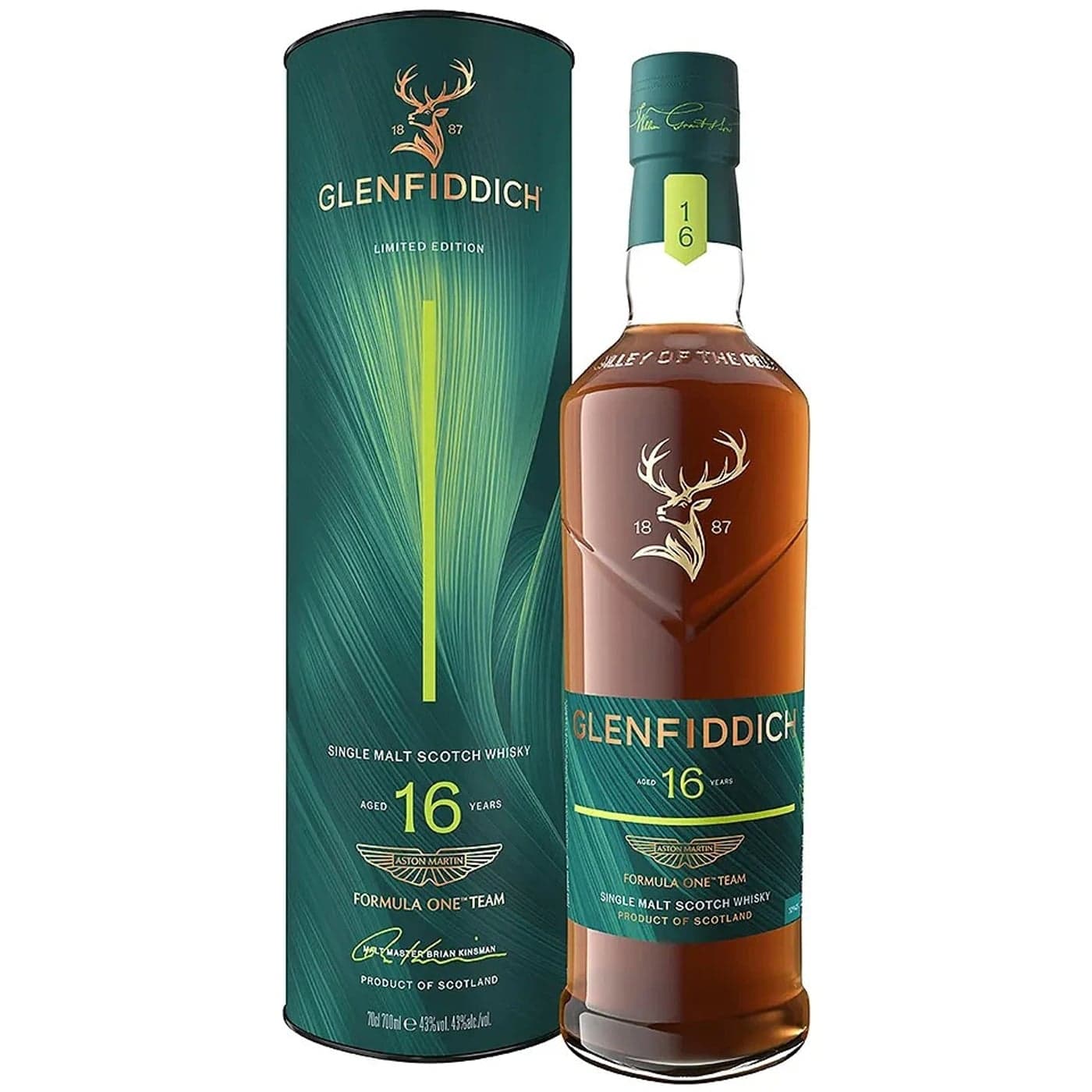Glenfiddich bottle