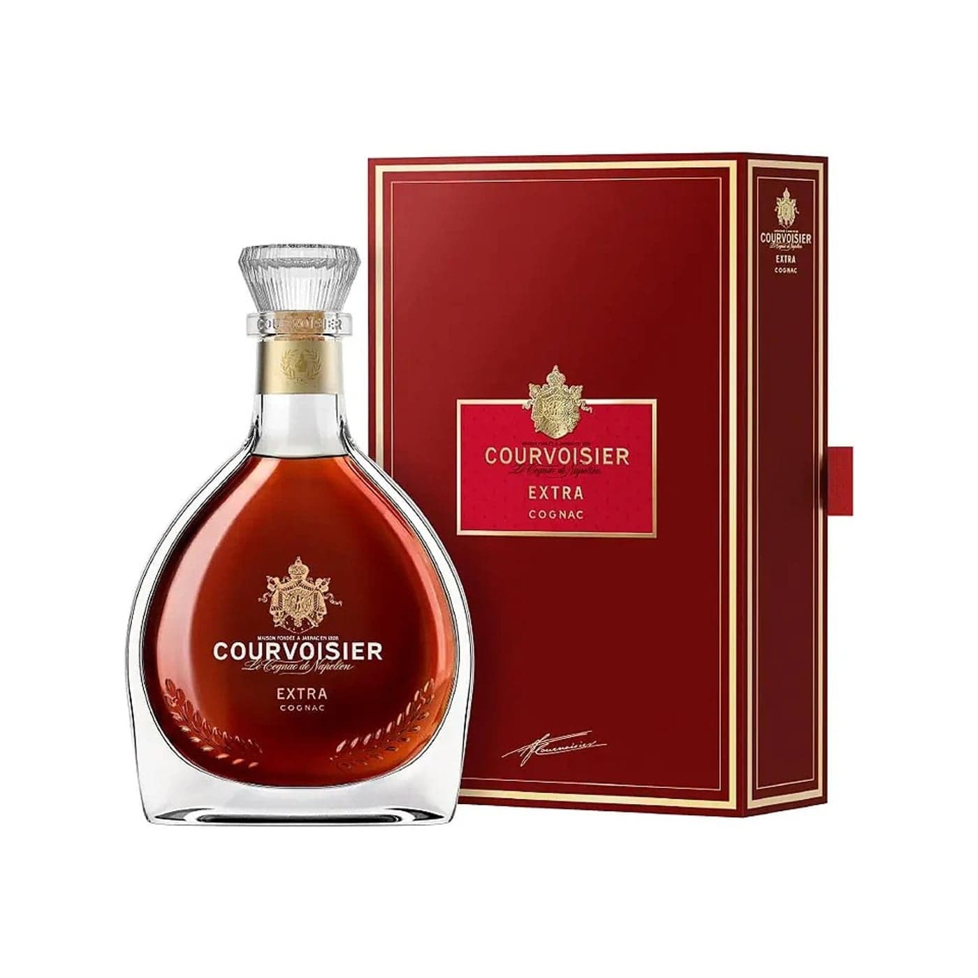 Courvoisier Extra Red Cognac & Brandy - Courvoisier fine spirit