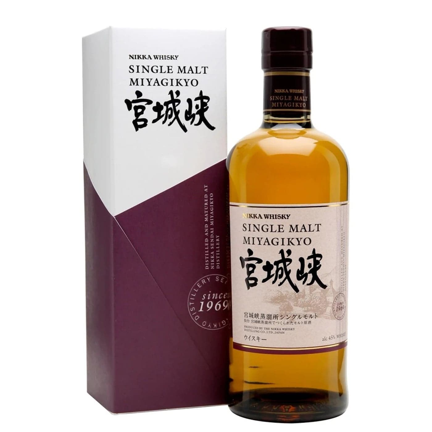 Nikka Miyagikyo Gb Japanese Whisky - Nikka fine spirit
