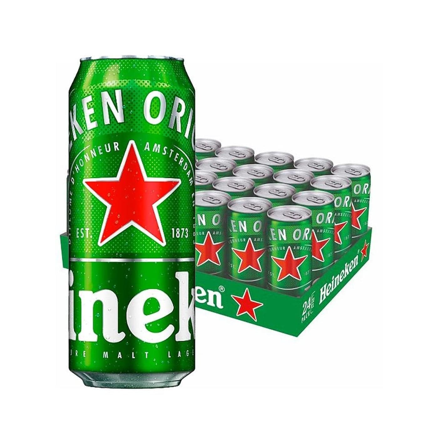 Heinenken 500ml Lager - Heinenken fine spirit