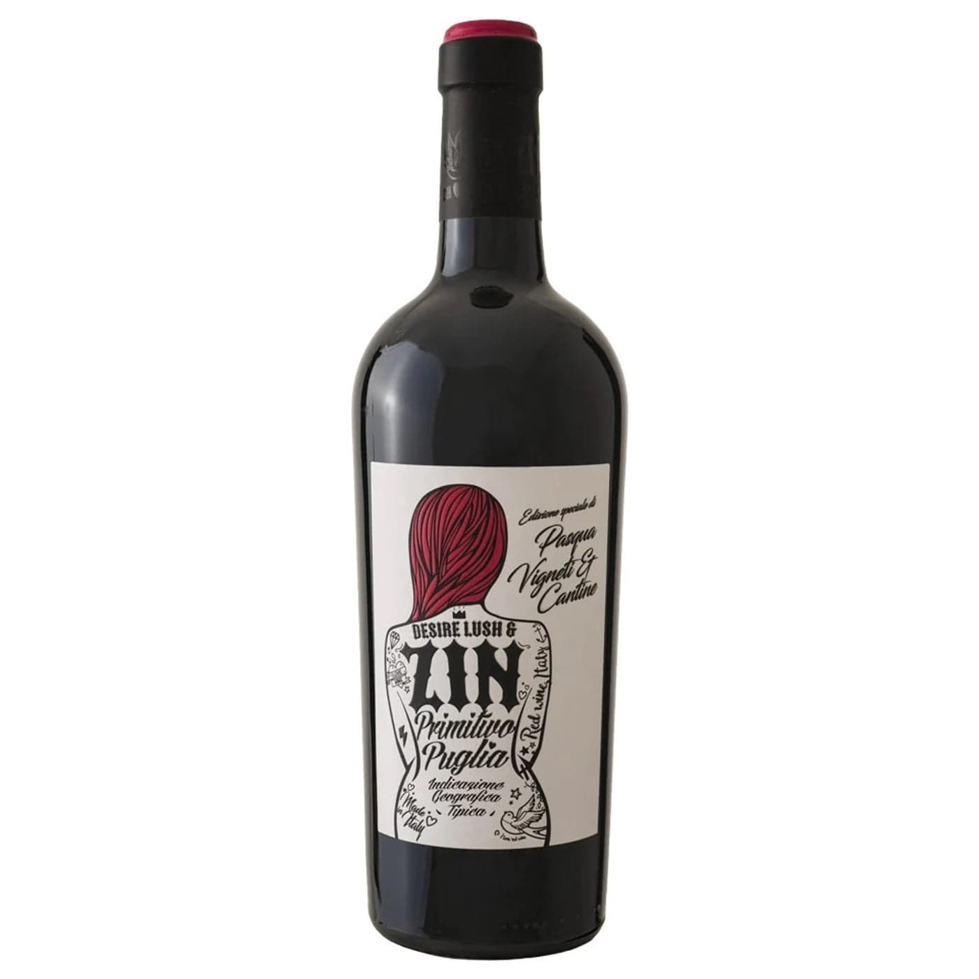 Zin Primitivo Pulgia Red Wine - Zin fine spirit