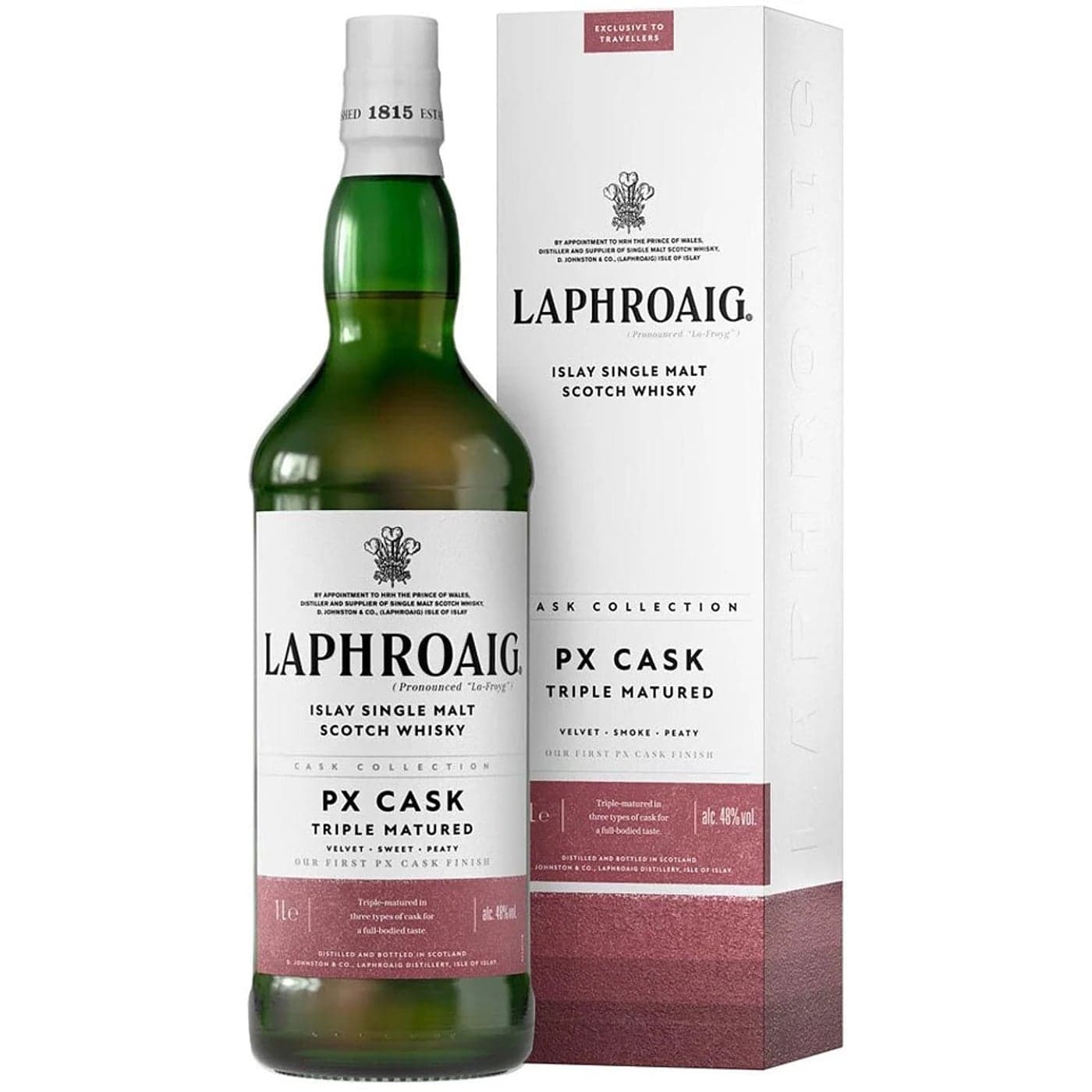 Laphroaig Px Cask 1L Scotch Whisky - Laphroaig fine spirit