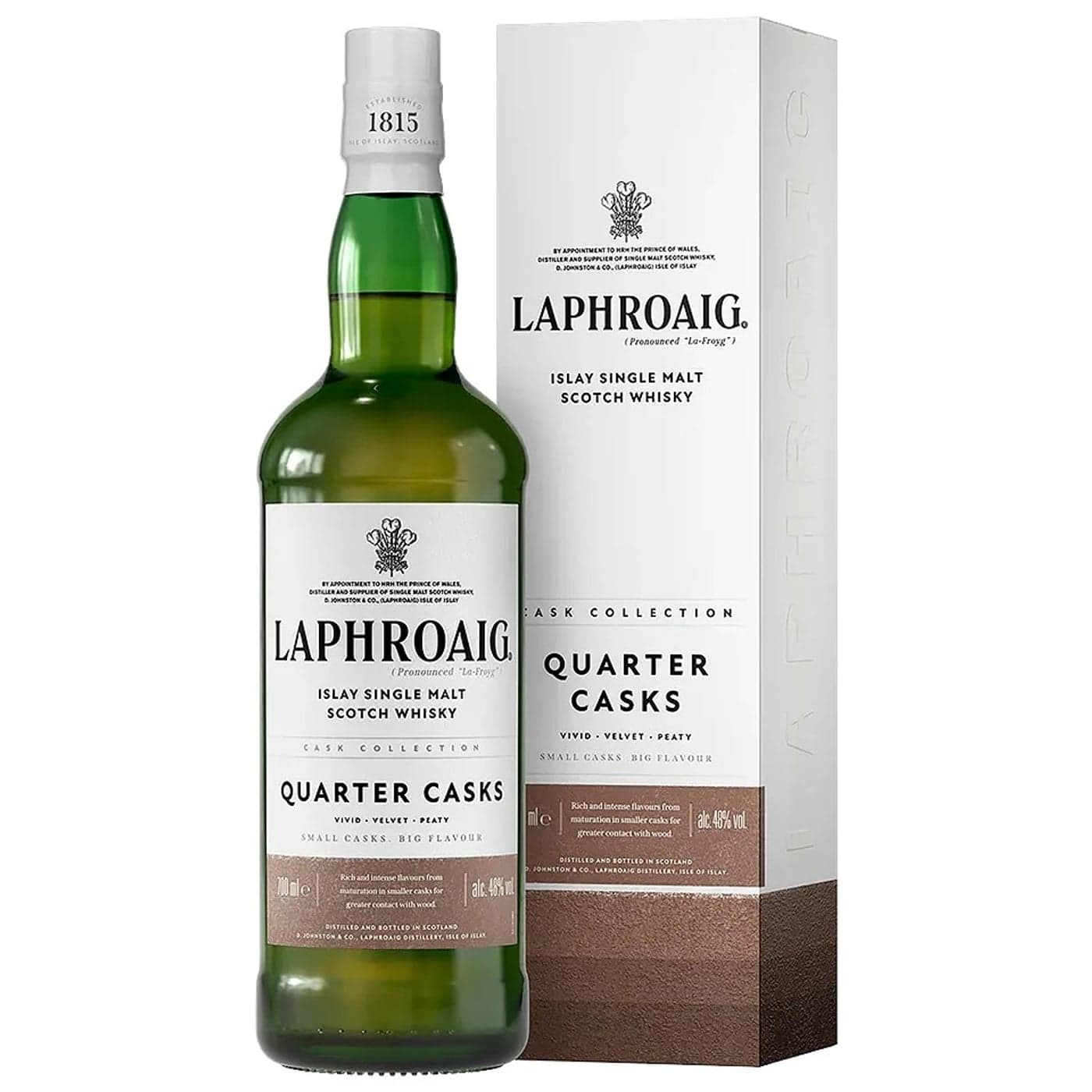 Laphroaig Quarter Casks Scotch Whisky - Laphroaig fine spirit