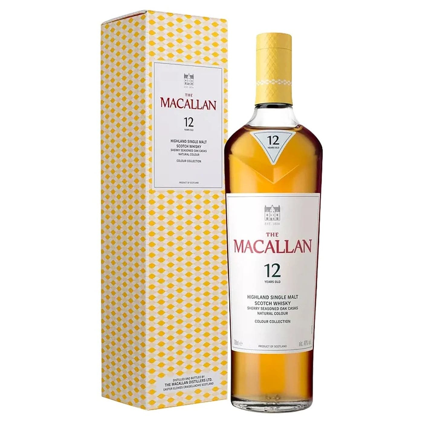 Macallan 12yo Colour Collection Scotch Whisky - Macallan fine spirit