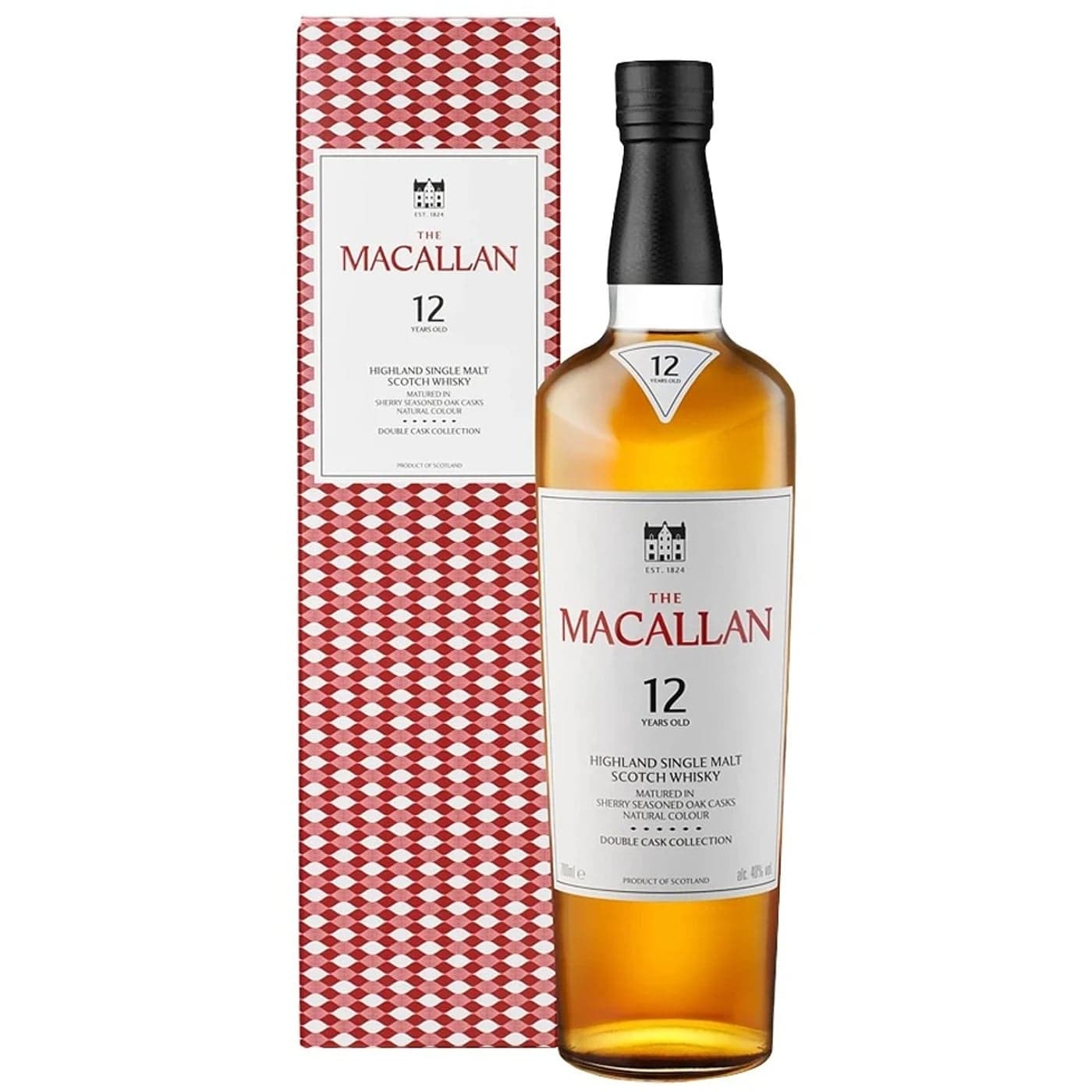 Macallan 12yo Double Scotch Whisky - Macallan fine spirit