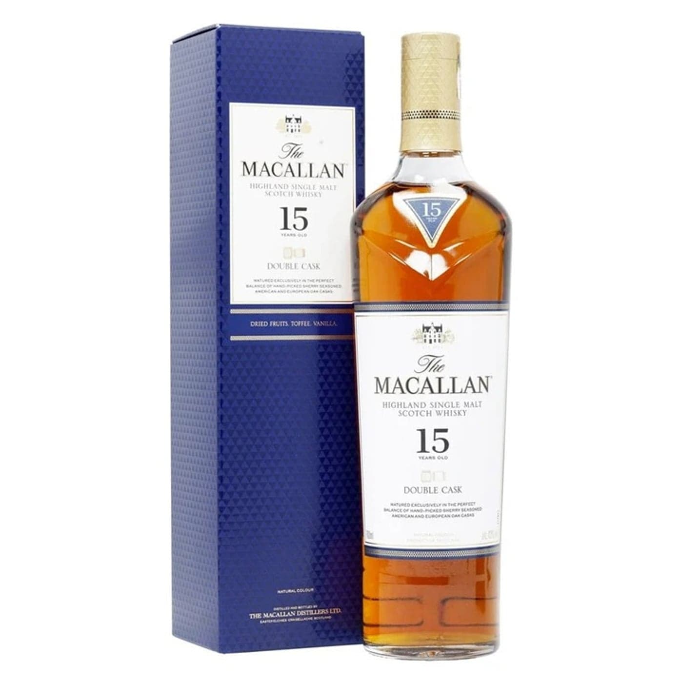 Macallan 15yo Double Cask Scotch Whisky - Macallan fine spirit