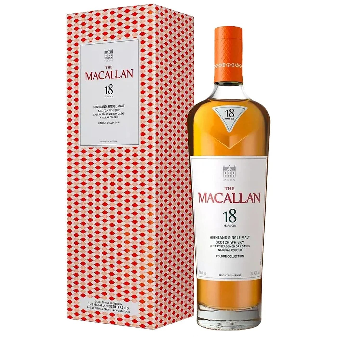 Macallan 18yo Colour Collection Scotch Whisky - Macallan fine spirit