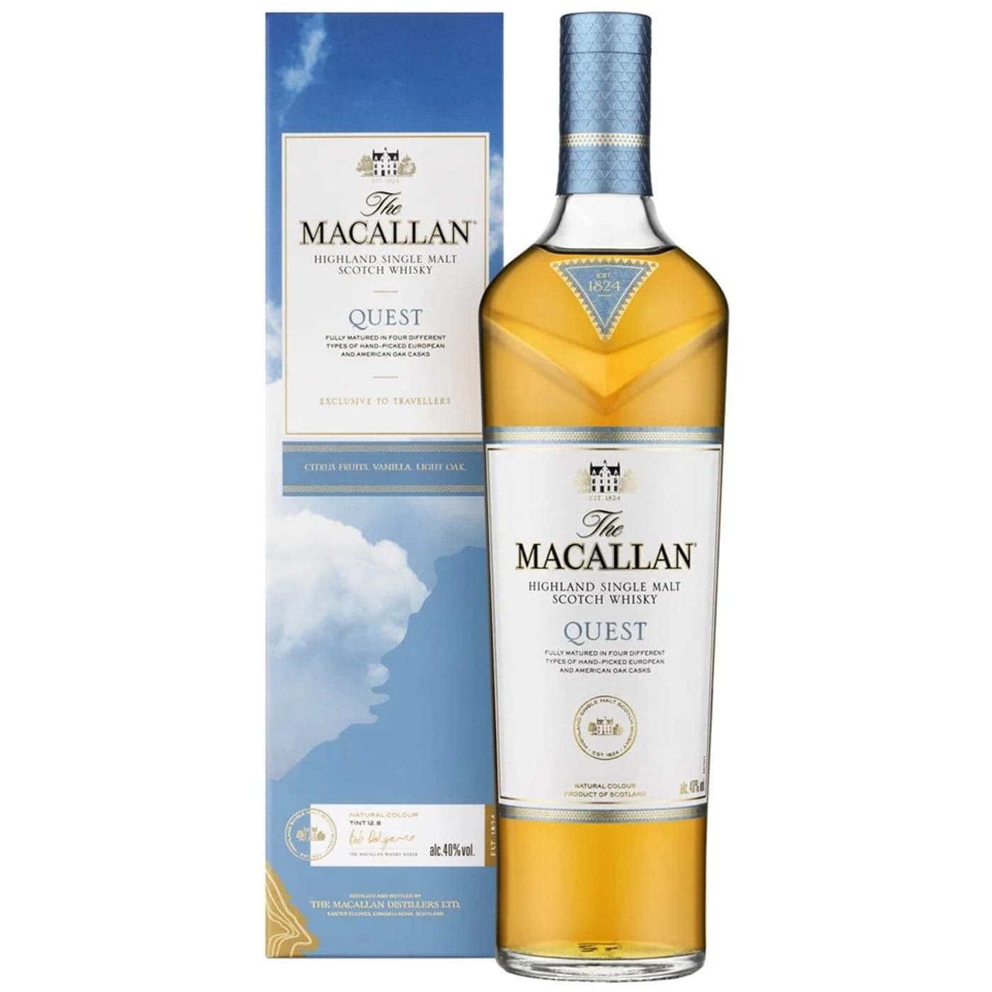 Macallan Quest 1L Scotch Whisky - Macallan fine spirit