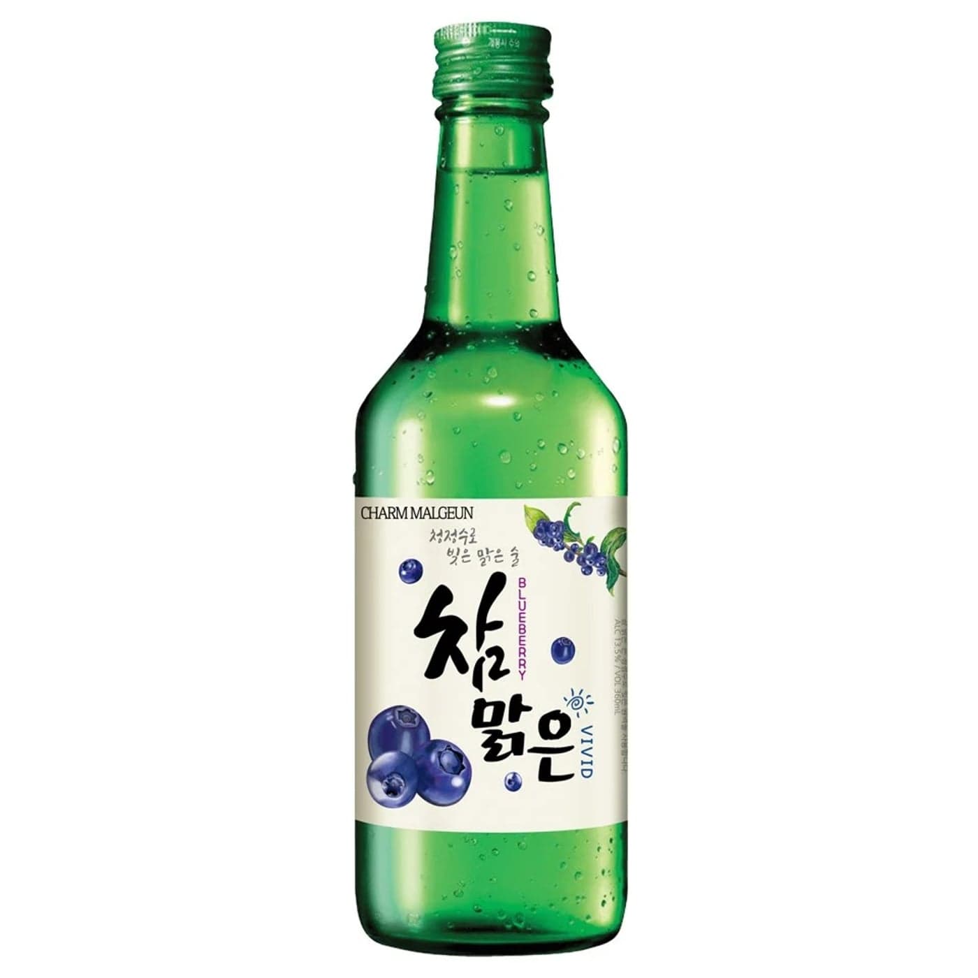 Charm Malgeun Soju Blueberry - Charm fine spirit