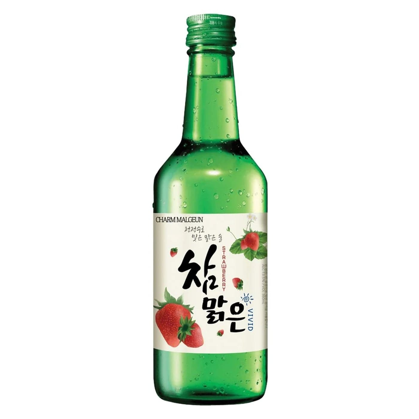 Charm Malgeun Strawberry Soju - Charm fine spirit