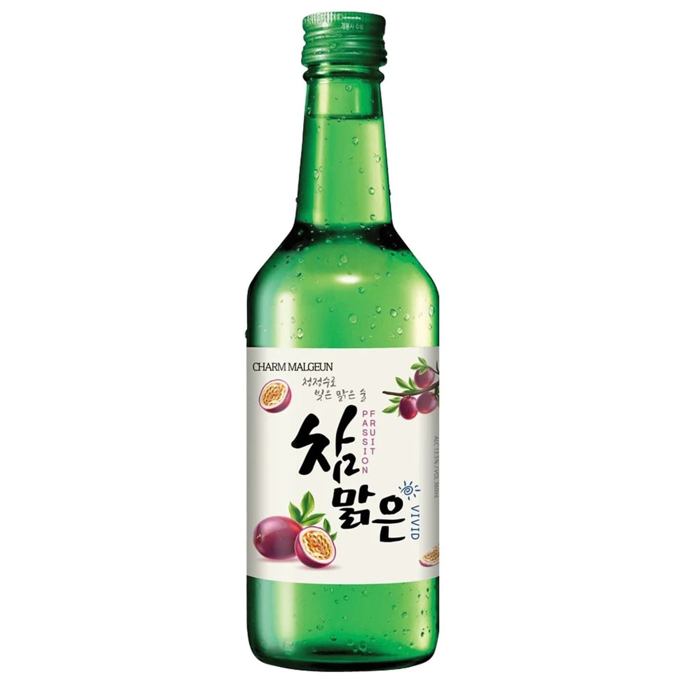 Charm Malgeun Vivid Passionfruit Soju - Charm fine spirit