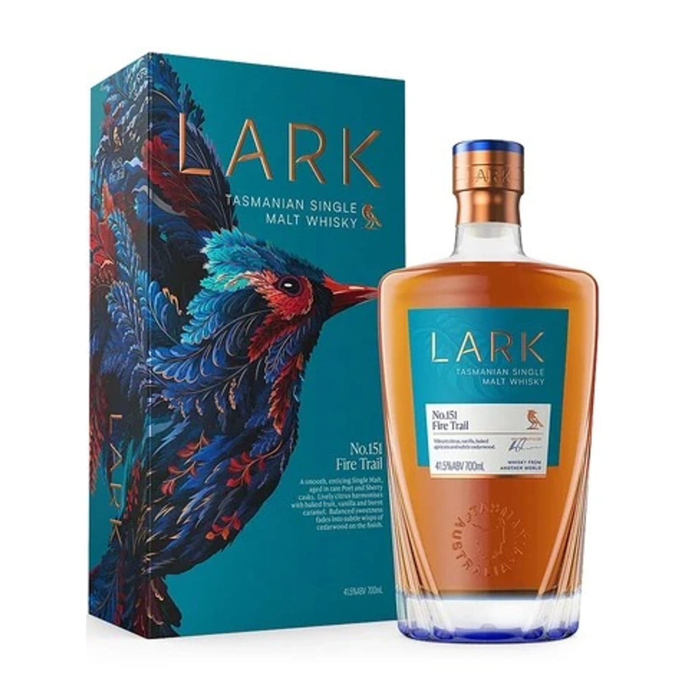 Lark Fire Trail Australian Whisky - Lark fine spirit