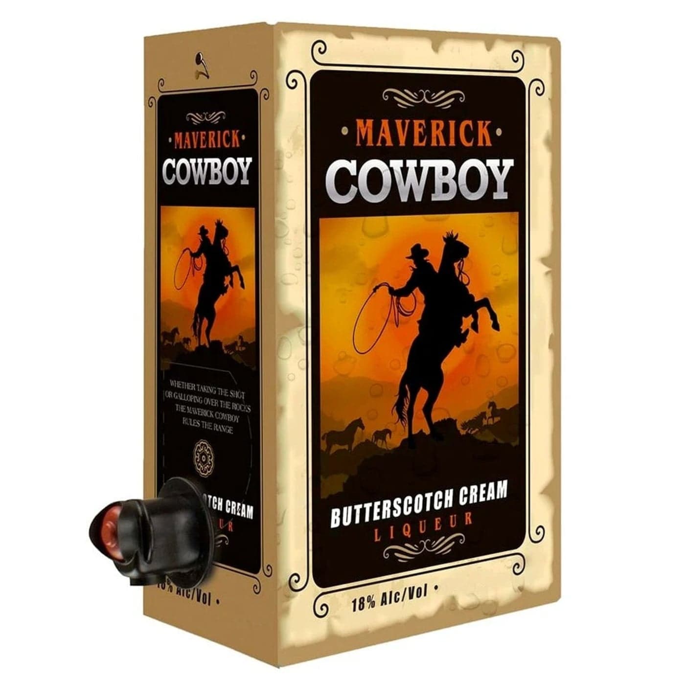 Maverick Cowboy Butterscotch 1750ml Baileys Irish Cream - Maverick fine spirit