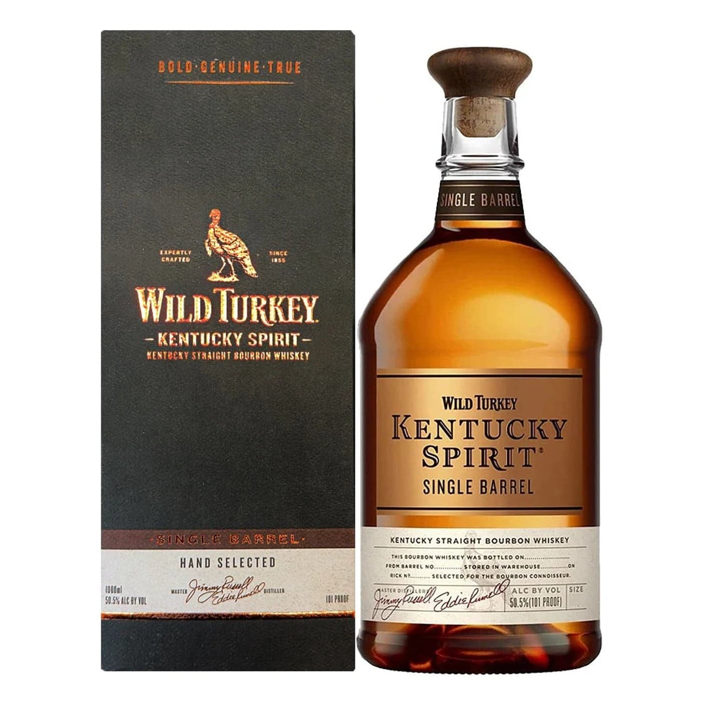 Wild Turkey Kentucky Spirit 1L Bourbon Whiskey - Wild Turkey fine spirit