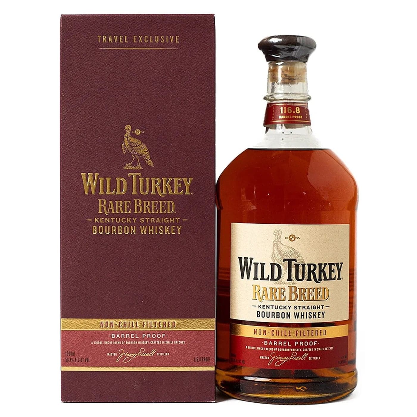 Wild Turkey Rare Breed 1L New Bourbon Whiskey - Wild Turkey fine spirit