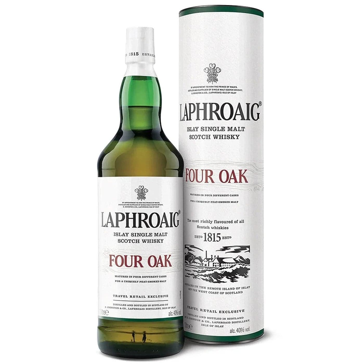 Laphroaig Four Oak Scotch Whisky - Laphroaig fine spirit