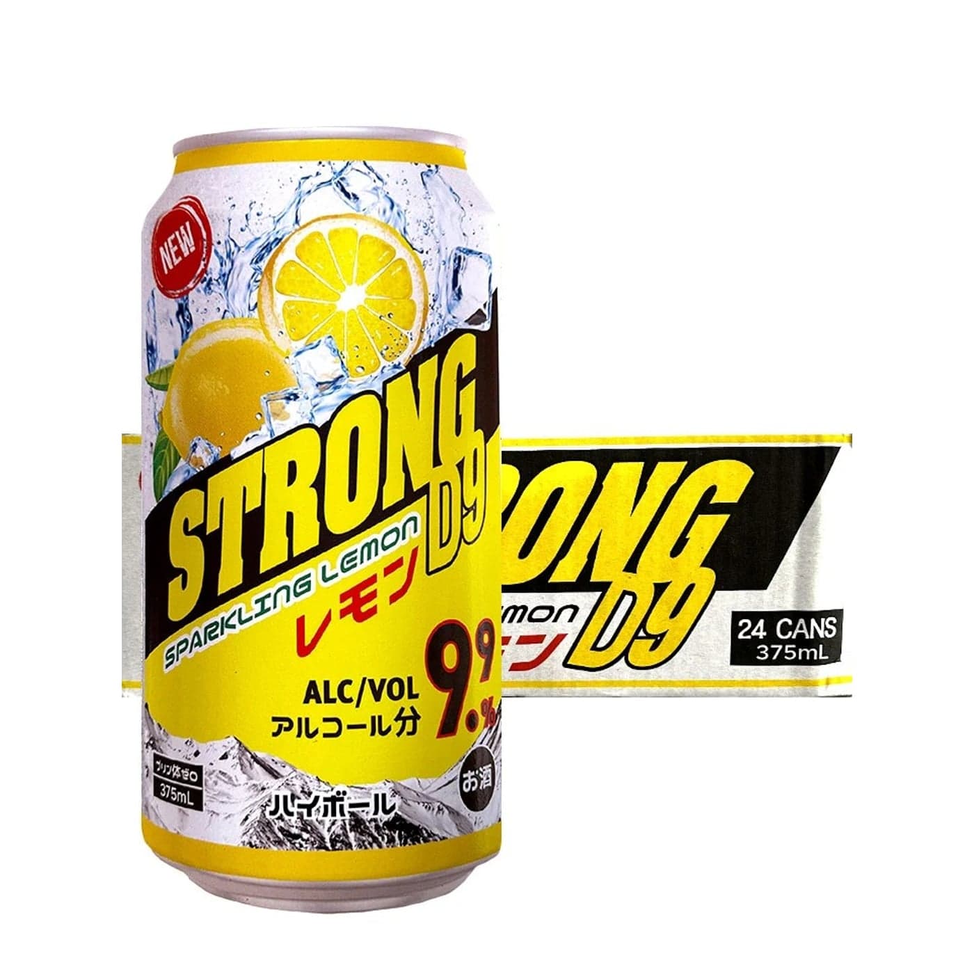 Strong Double Sparkling Lemon Zero Sugar - Strong fine spirit